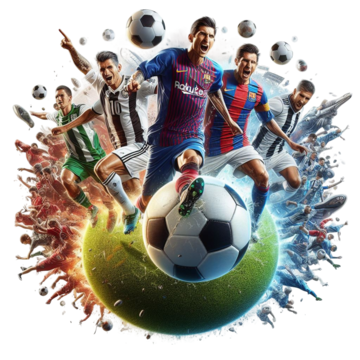 pngtree footbal plyer in the front png image
